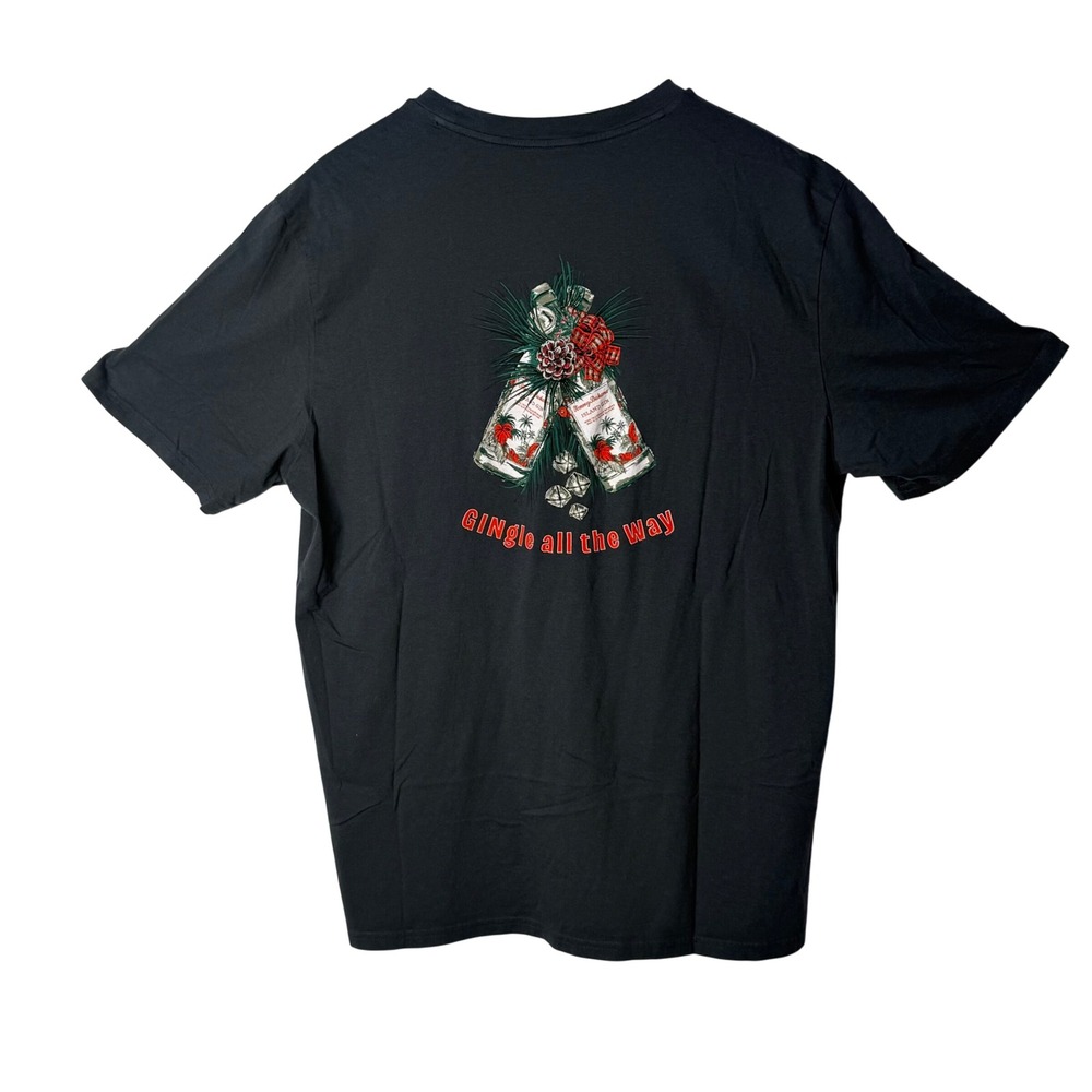 Tommy Bahama Mens Gingle All The Way Island Gin Graphic T-Shirt Size Large